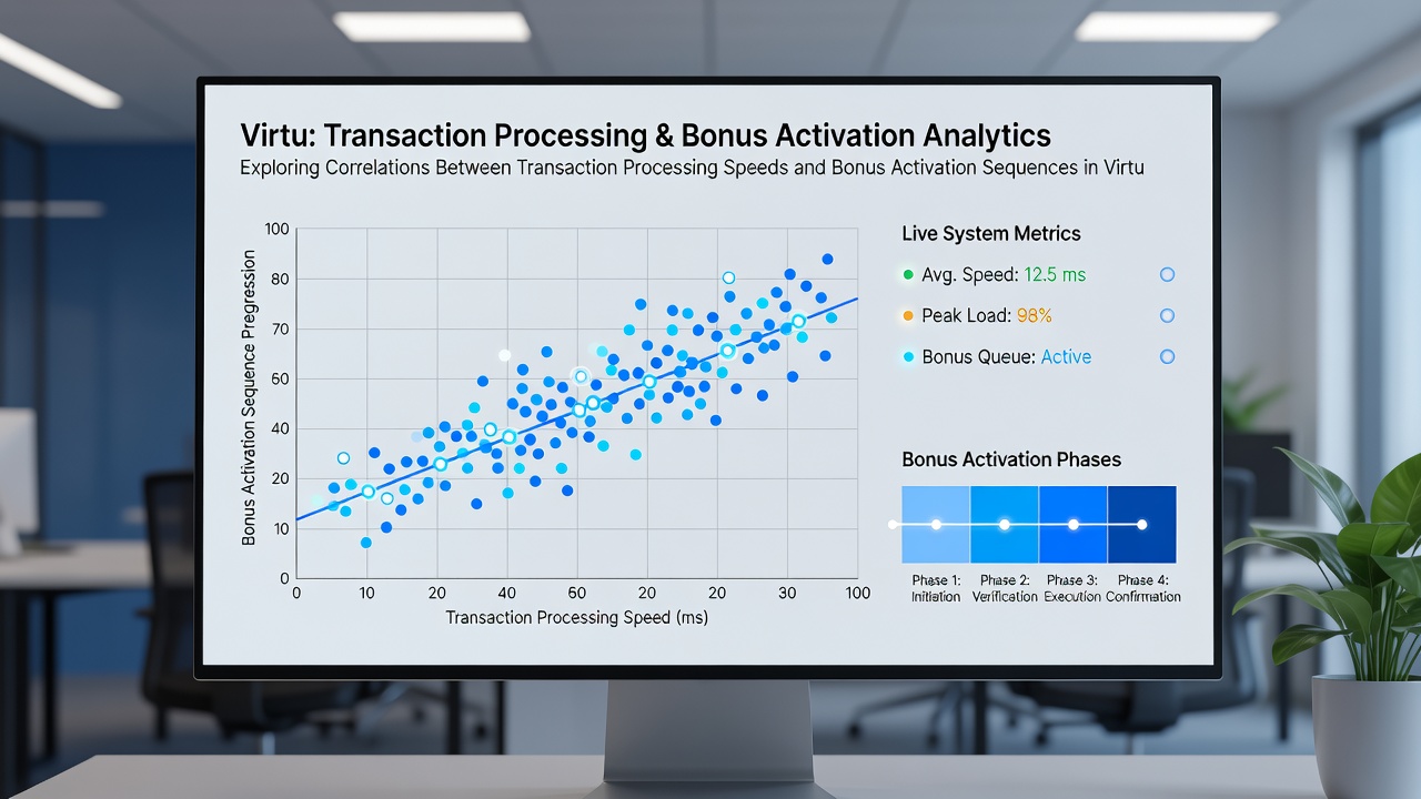 Data charts showing processing speed impacts on bonus timing in virtual environments